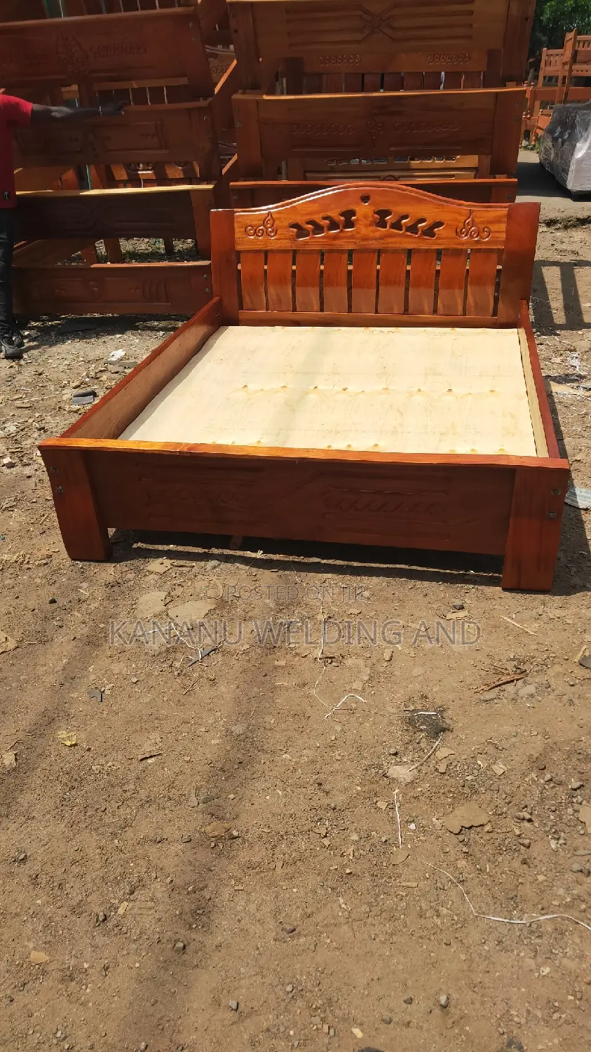 Pure Mahogany Bed