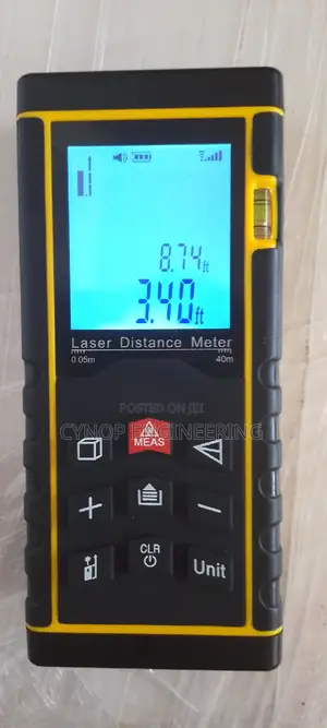 Versatile 40m Laser Measuring Tool