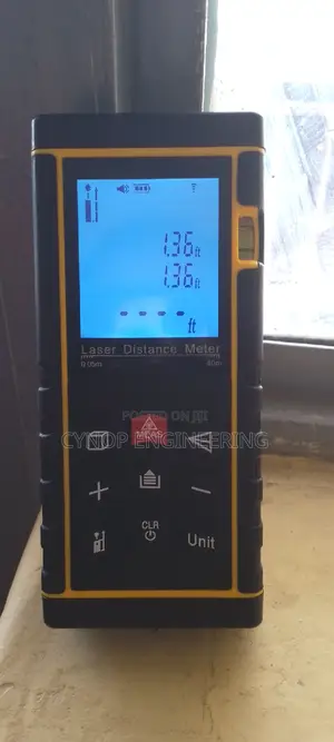 Laser Distance Meter With Calculations