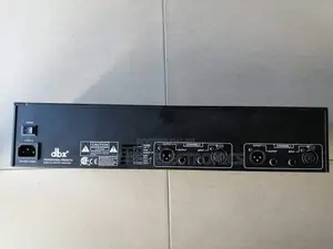 Black DBX 231equaliser