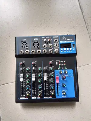 Digital Mp3 4 Vhannel Plain Mixer