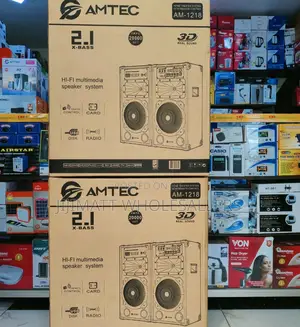 *Amtec Active Speakers AM1218
