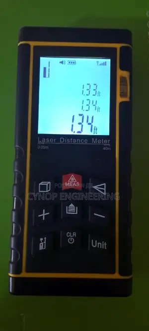 Laser Measure With Pythagorean Function