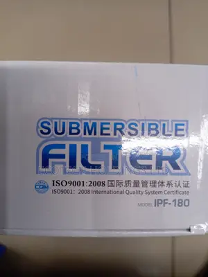 Submersible Filter Pump.
