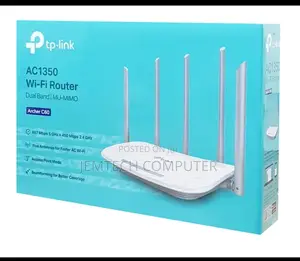 Tplink Archer C60' Ac1350 Dual Band Router' Archer C60