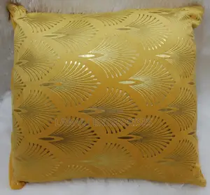 Mustard Throw Case With Pillow