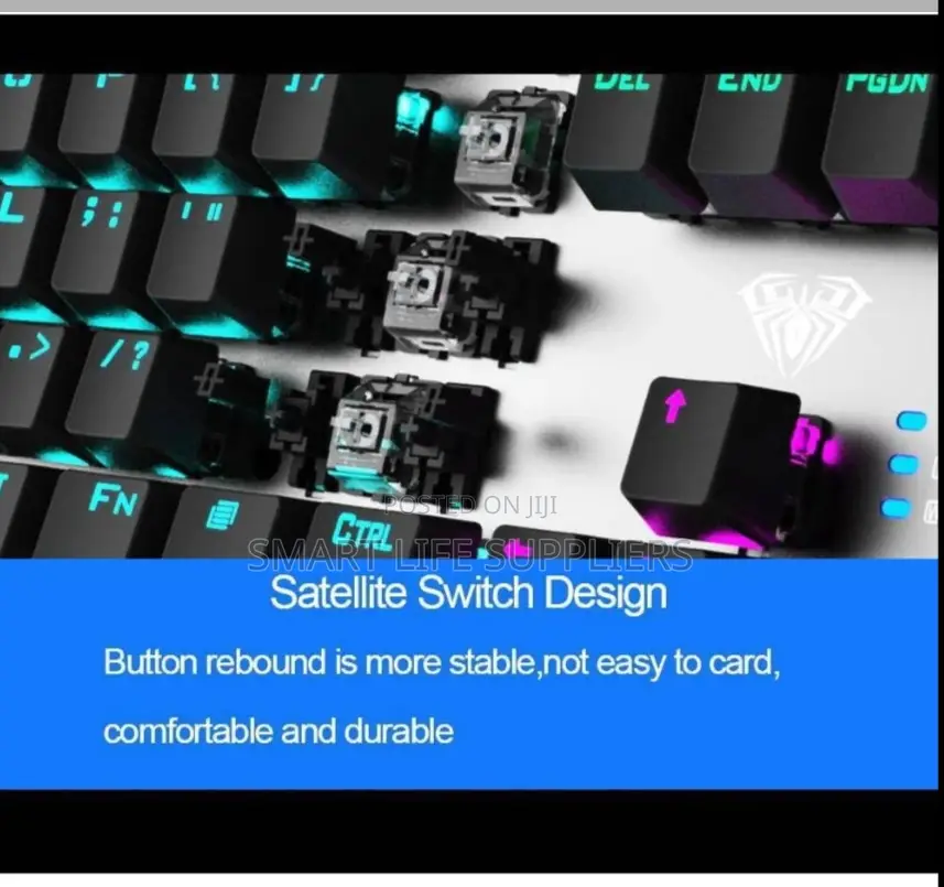 F2058 AULA Customizable Gaming RGB Mechanical Keyboard