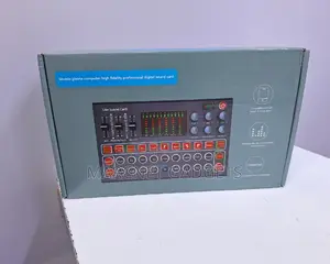 Rechargeable Usb Sound Card Noise Cancellation 3 Mic in BT