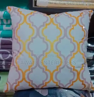 Grey and Yellow Case With Pillow