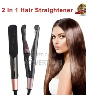 *2 in 1 Hair Straightener,Curling/Flat Iron.