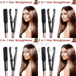 2 in 1 Hair Straightener,Curling/Flat Iron.