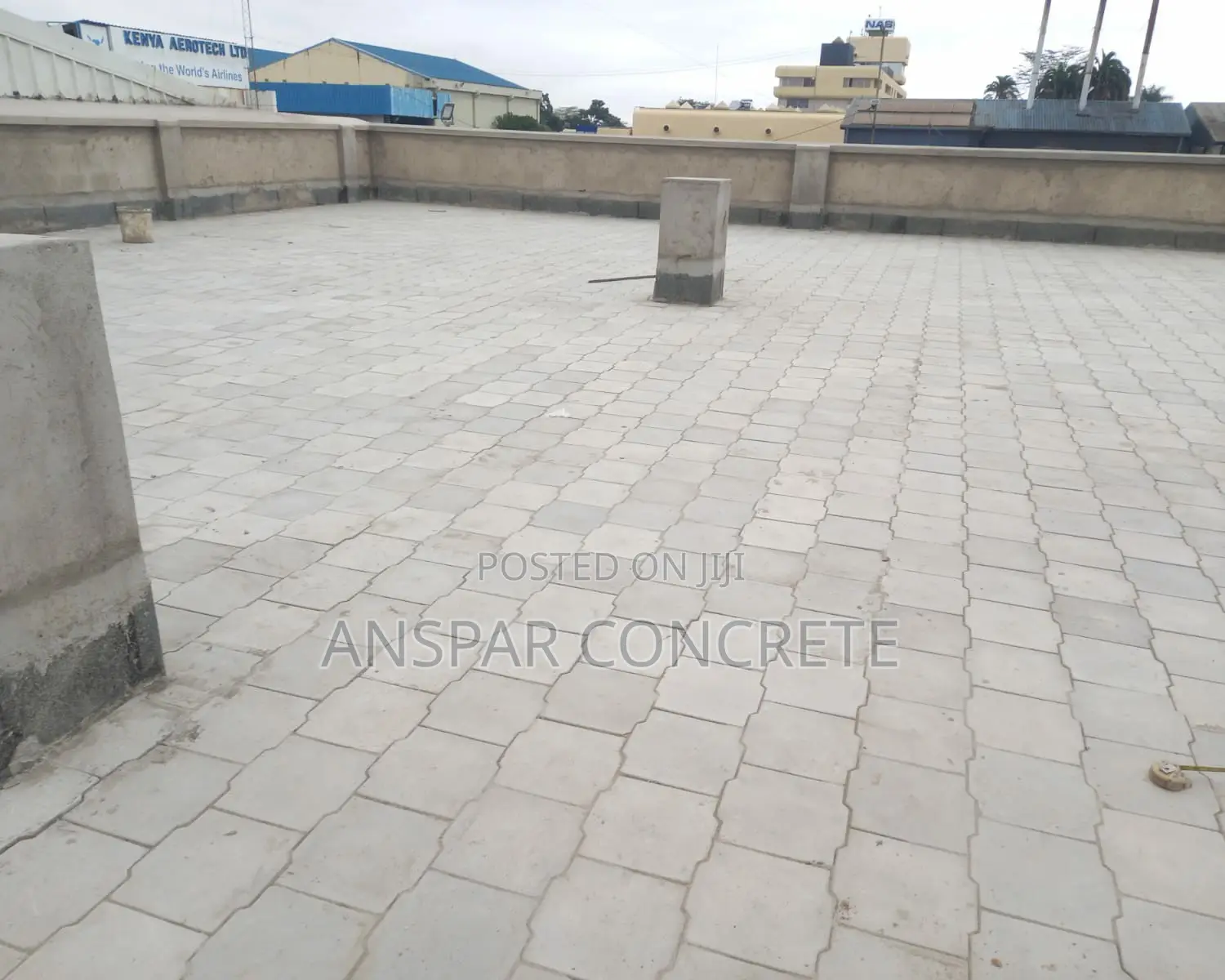Concrete Interlocking Tiles