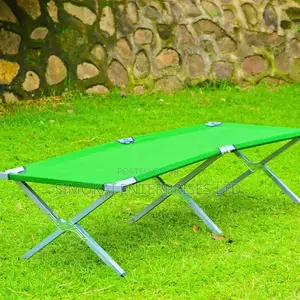 Foldable Green Army Camping Beds