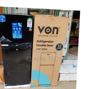 Von 138 Litres Double Door Fridge VART-18DMK