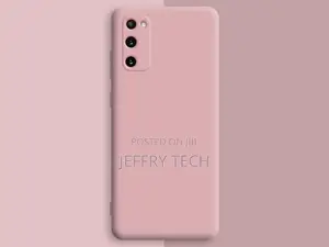 Samsung Galaxy S20 FE Liquid Silicone Case Cover Pink