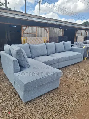 7 Seater L Sofa