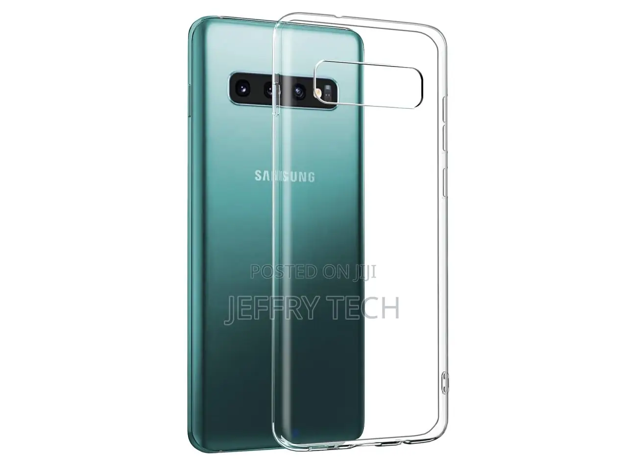 Samsung Galaxy S10+ Rubber Case TPU Clear Case