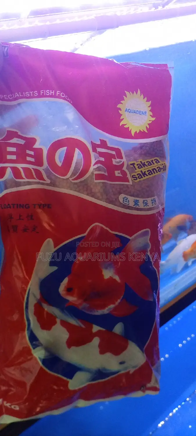 Fish Pellets 1kg Coloured