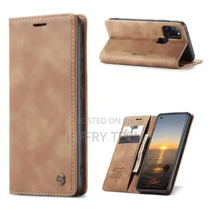 Caseme Samsung GALAXY A21S Vintage Case - Brown