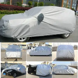 Car Cover Made of Water Repellent Treated Fabric.