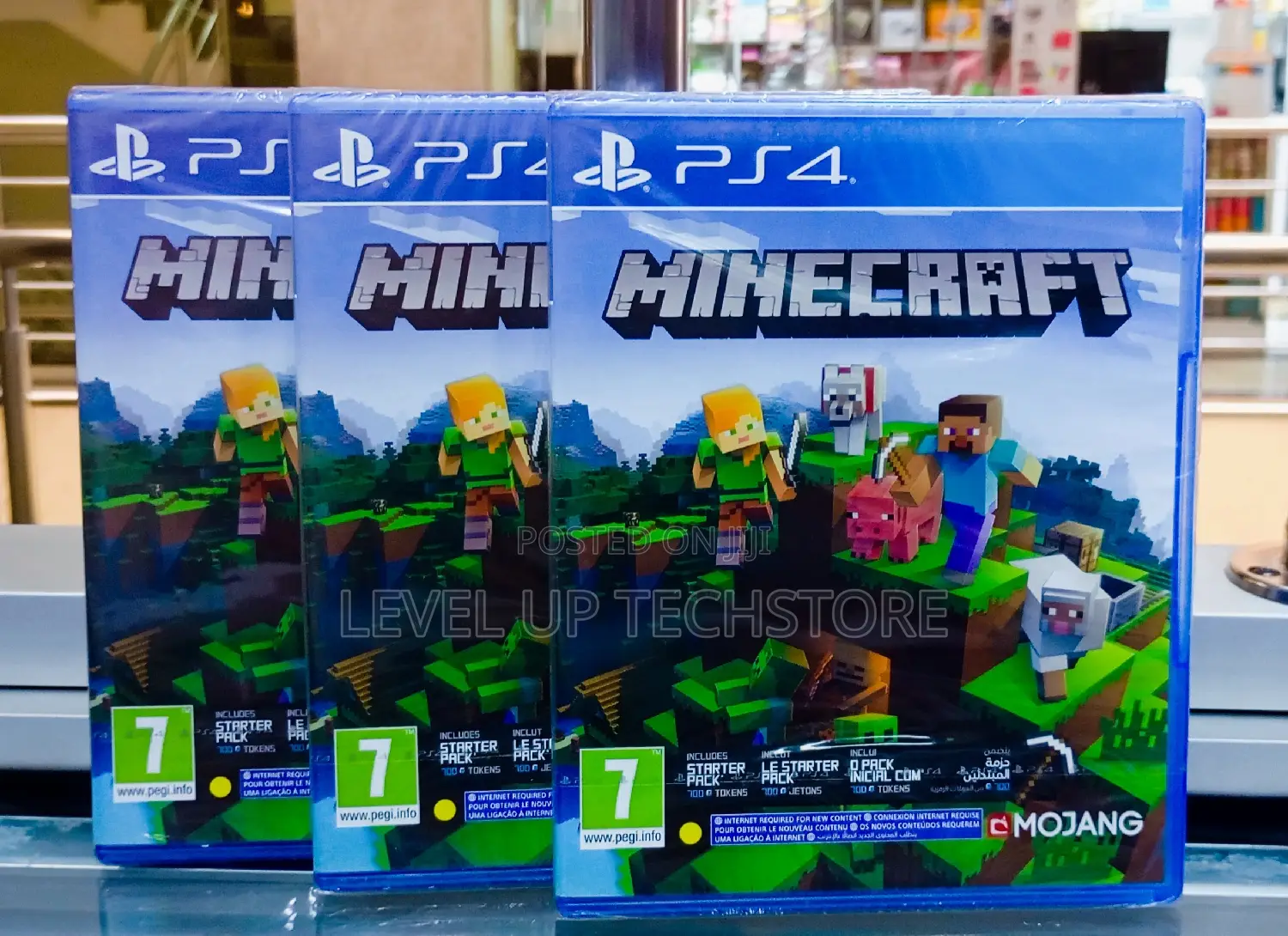 Minecraft Bedrock Playstation 4 Game