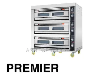 Premier Electric Oven 3 Deck Nine Tray