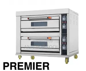 Premier Commercial Electric Oven Two Deck 4 Tray