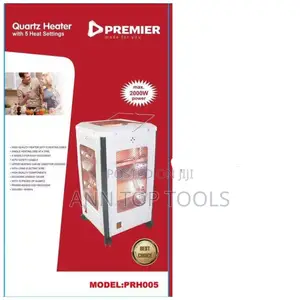 Quartz Heater With 5 Heat Settings