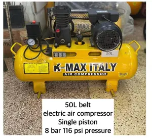 Electric Air Compressor 50L Single Piston