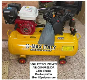 Kmax 100L Air Petrol Driven Compressor