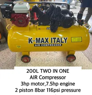 Kmax Italy 200L Two in One Air Compressor