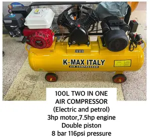 Kmax Italy 100L Two in One Air Compressor