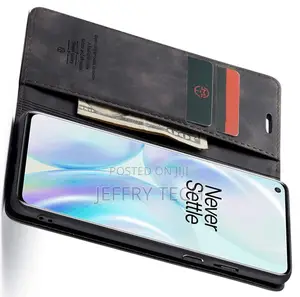 BOUNCEBACK� Oneplus 8 Case Cover Flip Flap Back Stand Case/C