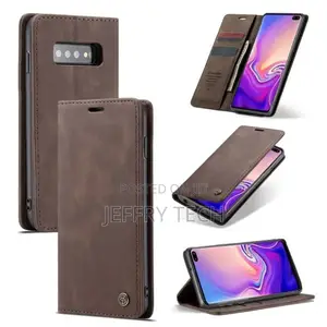 Caseme Samsung GALAXY S10 Auto-Absorbed Leather Flip Case -