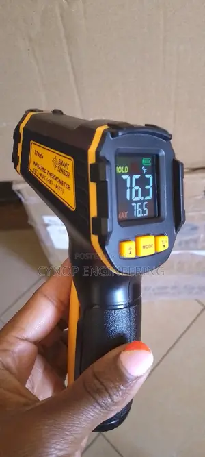 Infrared Thermometer With Precise Laser Pointer