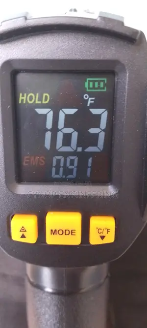 Infrared Thermometer With High Temperature Alarm