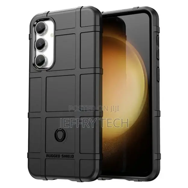 Rugged Shield Case - Samsung GALAXY S23 Fe - Black