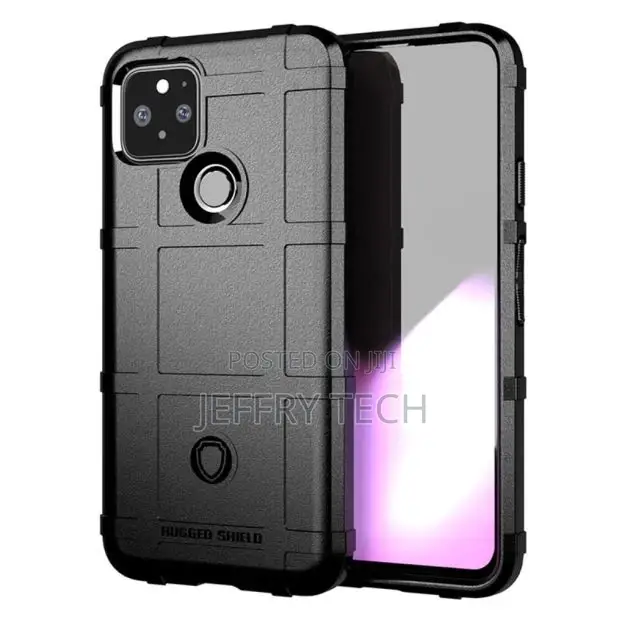 Rugged Shield Case - Google Pixel 5 - Black