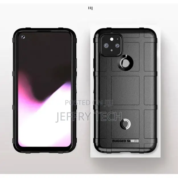 Rugged Shield Case - Google Pixel 5 - Black