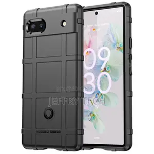 Rugged Shield Case - Google Pixel 6A - Black