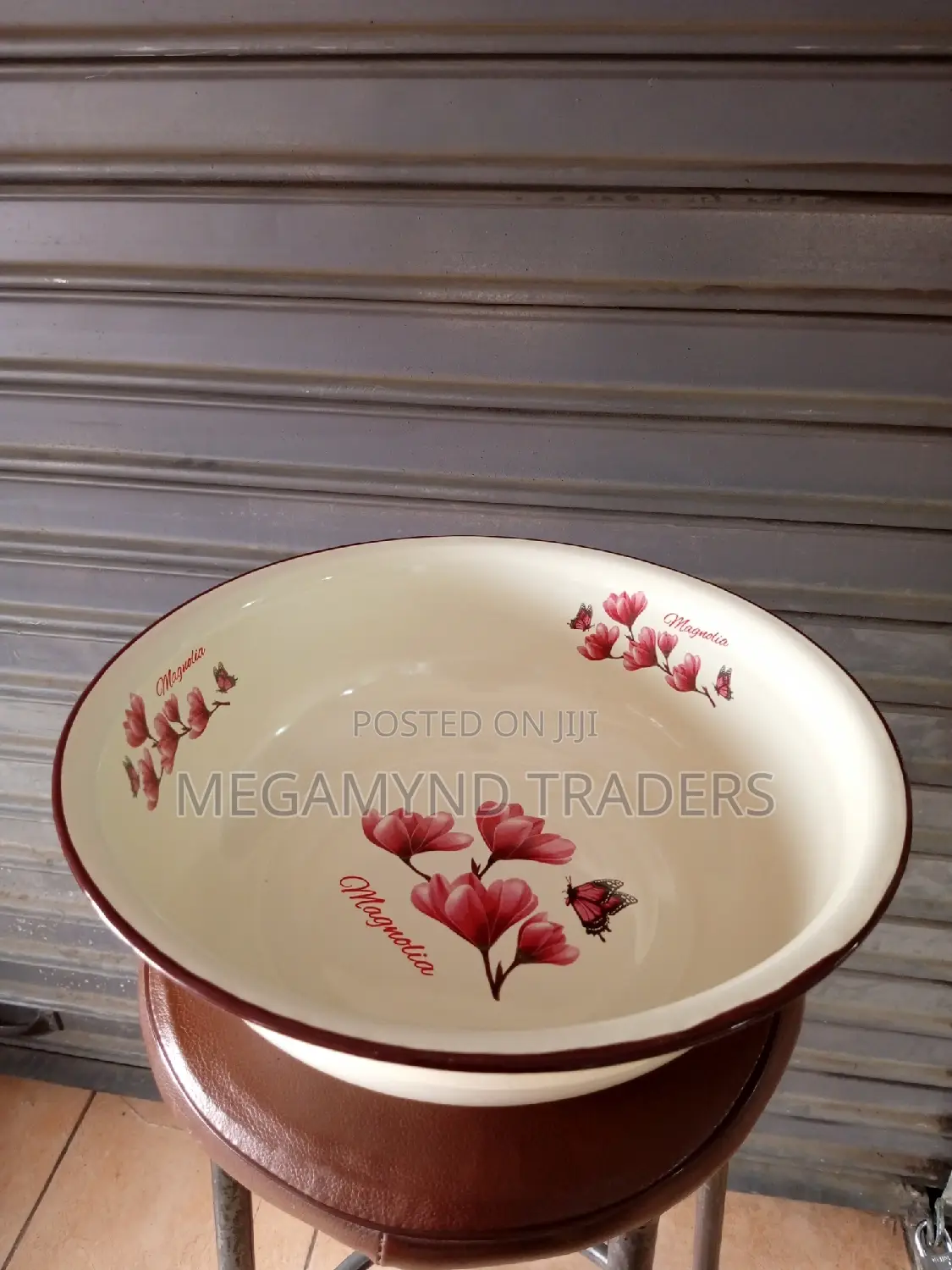 Enamel Bowl/Serving Bowl/34cm Enamel Serving Bowl