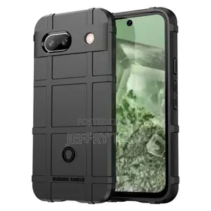 Rugged Shield Google Pixel 8A Cover - Black