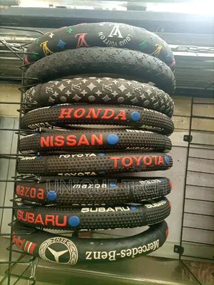 Branded Steering Covers - Rubber Material