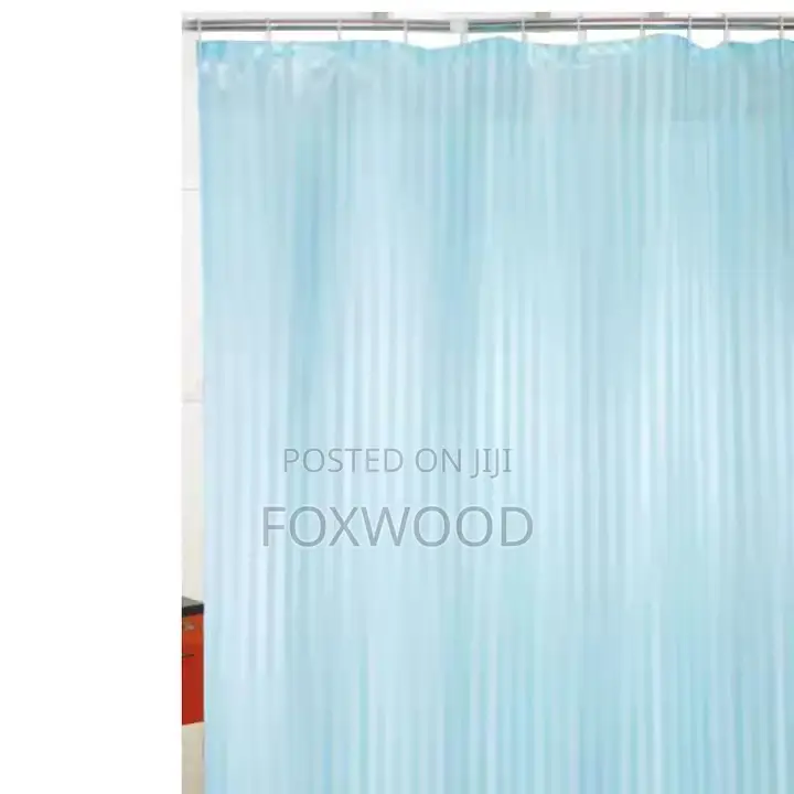 Stripped Shower Curtains, Waterproof