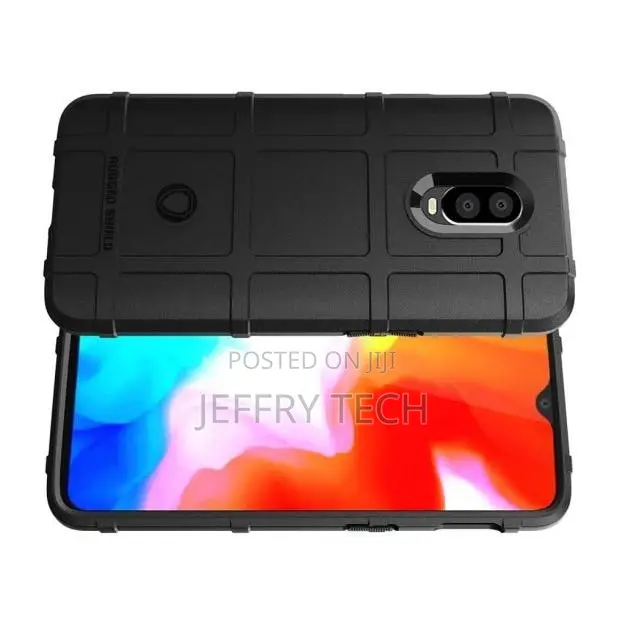 Oneplus 6T Anti-Shock Soft Case - Black