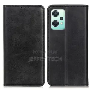 Leather Flipcase for Oneplus Nord CE 2 Lite 5G - Black
