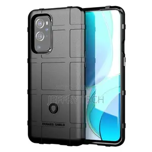 Rugged Shield Case - Oneplus 9 - Black