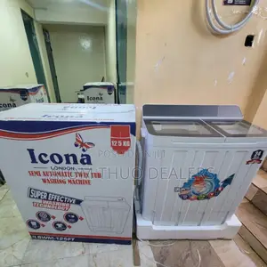 Icona 12.5kgs Top Load Twin Tub Washing Machine.