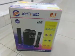 AMTEC AM-02 2.1CH HI-FI Multimedia Speaker Sound System.