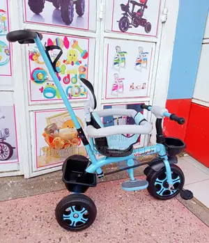 Kids Push Tricycle With Side Bars Kids Tricycle